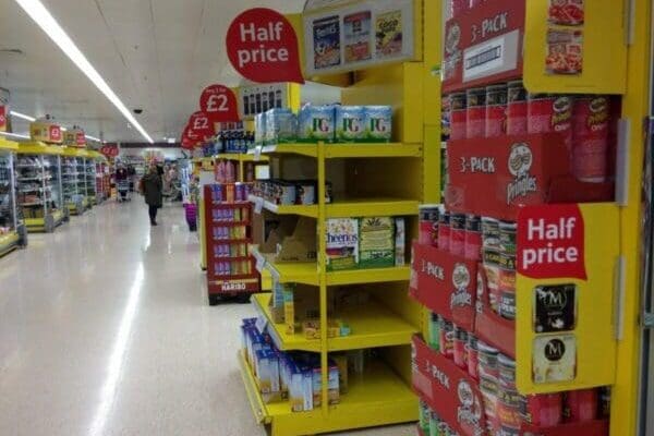 Picture of tesco aisle