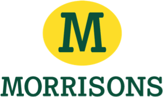 Morrisons Logo with the letter M inside a yellow circle