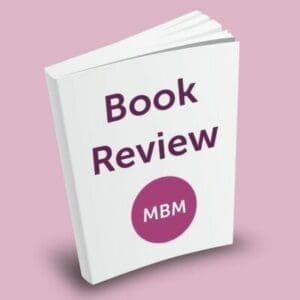 Plain white book with the title 'Book Review' and the MBM logo.