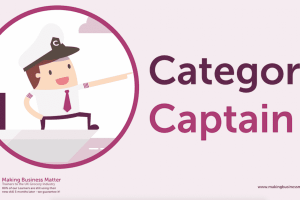 Cartoon policeman in circle with Category Captain written beside