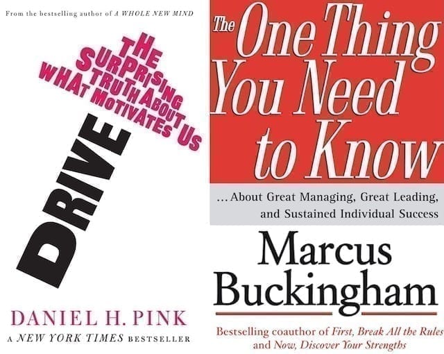 2 self-help books focused on people management skills