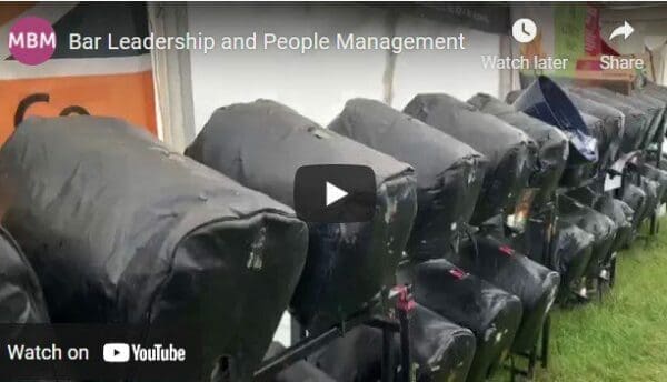 Links to YouTube video about Bar Leadership and People Management featuring Hill Top Bar by MBM
