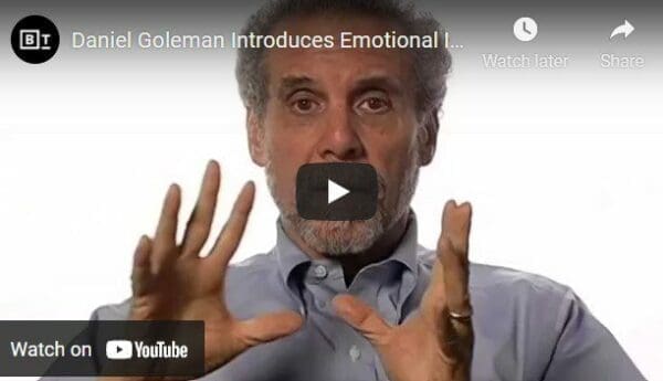 Links to YouTube video about Emotional intelligence by Daniel Goleman 