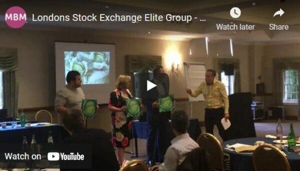 Links to YouTube video where Darren from MBM demonstrates cabbage butterflying at London Exchange