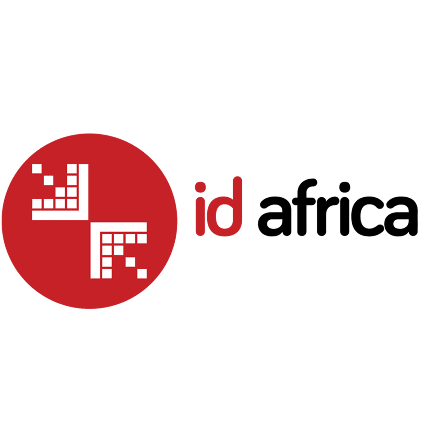 Letters 'id' written in red next to word 'Africa' written in black