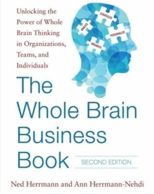Front cover of The Whole Brain Business book