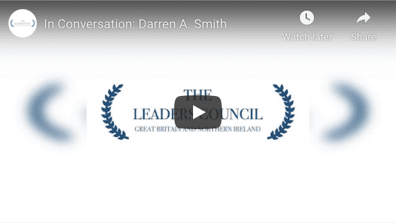 Links to YouTube video from The Leaders Council featuring Darren Smith from MBM
