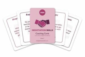 Negotiation Skills Coaching Cards
