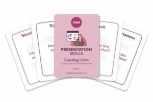 Presentation Skills Coaching Cards