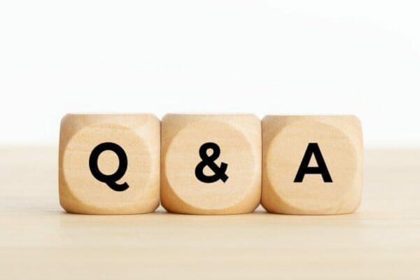 Q & A on small wooden cubes