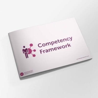 Booklet front cover titled Competency Framework