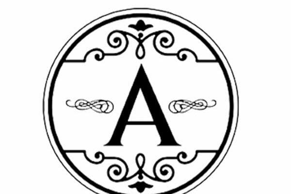 Black and white authority magazine logo