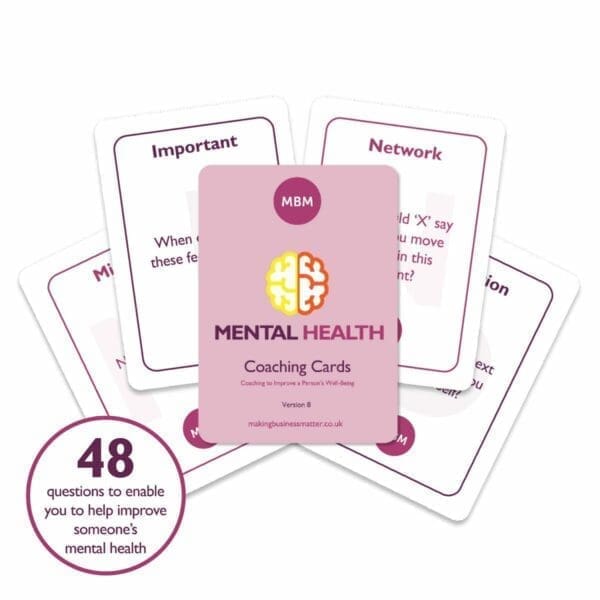 MBM Mental health coaching cards