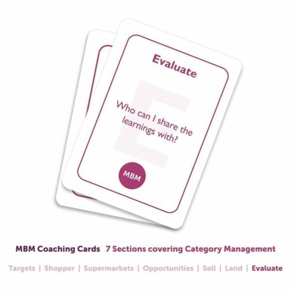Category Management Coaching Cards Image