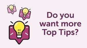 Top Tips Image