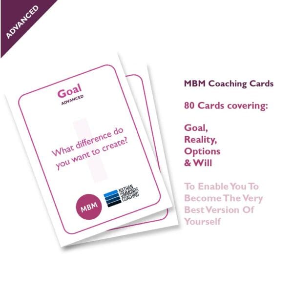 MBM Advanced coaching card on goal