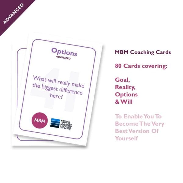 MBM Advanced coaching card on options