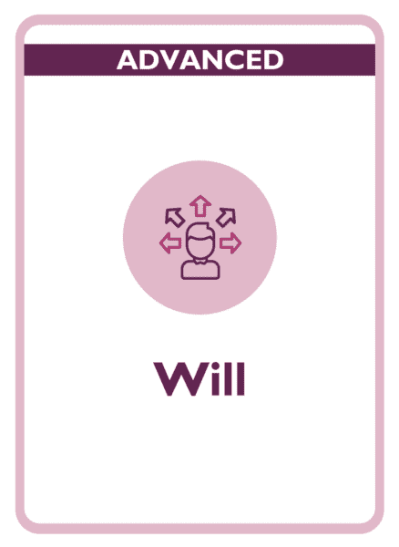 GROW coaching card titled Will