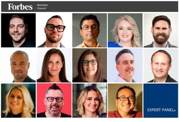 Collage of expertises on Forbes panel