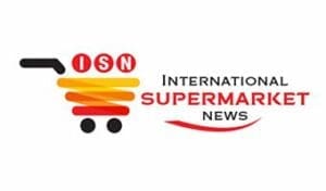 Cartoon trolley with International Supermarket News written beside
