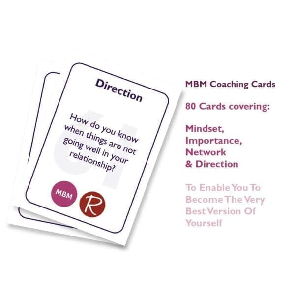 MBM Coaching card on direction