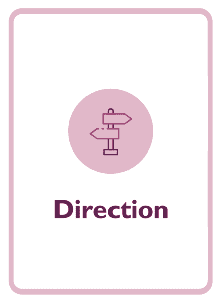 Direction Coaching Card