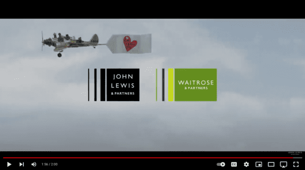 Links to YouTube video John Lewis Christmas Ad 2020