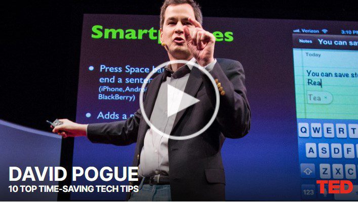 David Pogue Ted Talks Image