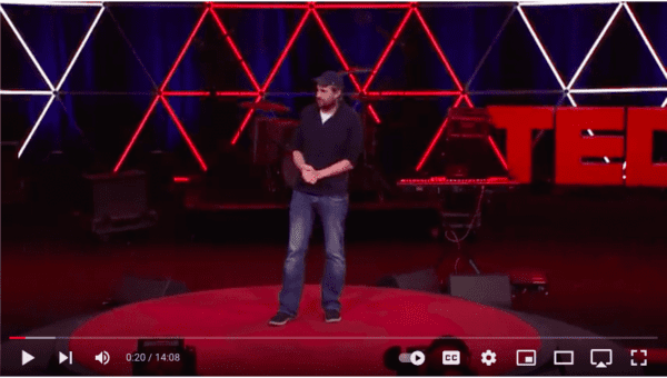 Links to YouTube TEDx video where Mike Cannon-Brookes explains the Impostor syndrome