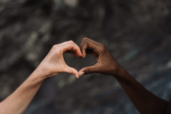 Racial Love hand gesture