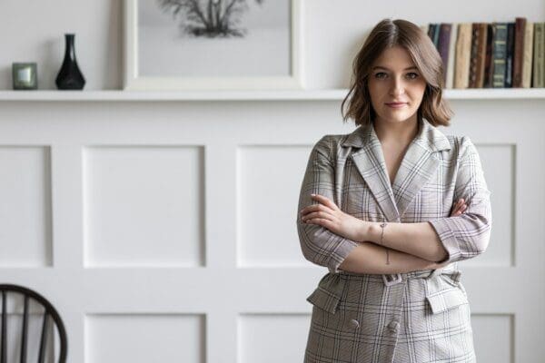 Beautiful young business woman represents INFJ Personality Type