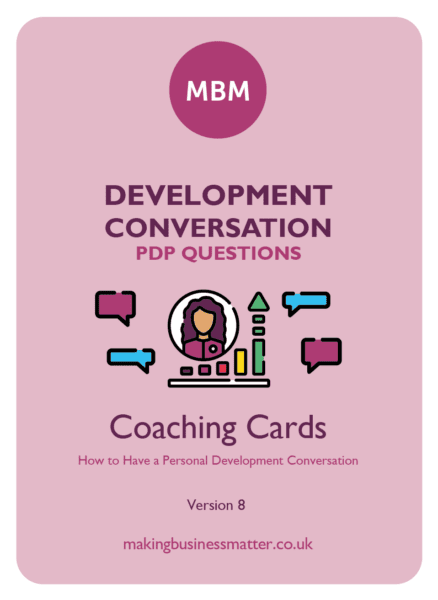 Development Conversation Coaching Card