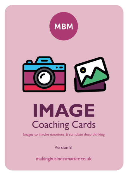 Picture Coaching Card from MBM with camera and photo icons
