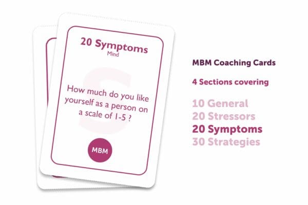 Stress Management Coaching Cards Image