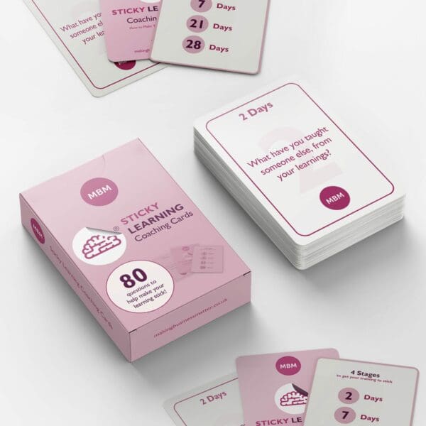 Sticky Learning Coaching Cards Image