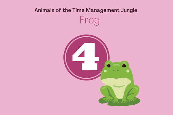 Animal of the negotiation jungle eat that frog time management tips for work