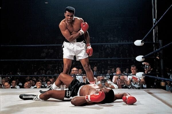 Mohammed Ali the greatest boxer uses sports visualisation