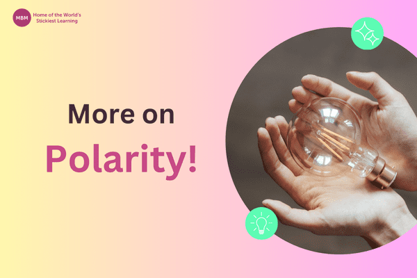More on polarity with hand holding a lightbulb