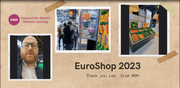 Links to YouTube video about Euroshop 2023 exhibition recap by Lee