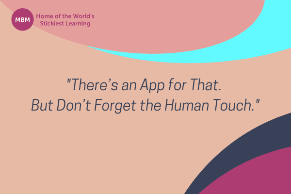 Human touch quote