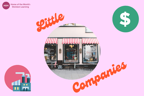 Little companies blog post image with store front