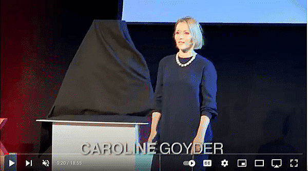 Links to YouTube TED Talk video with Caroline Goyder on the secret to speaking with confidence for good presentations
