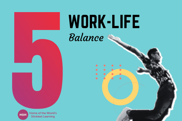 Step 5 blog post image for Staff Turnover work-life balance