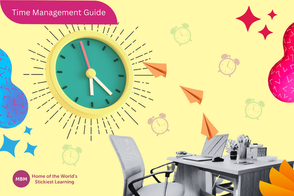 Time management skills Ultimate guide blog post banner