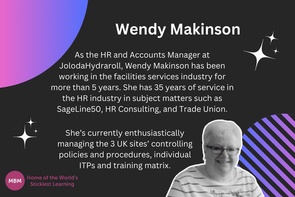 Wendy Makinson blog post image accounts manager at JolodaHydraroll