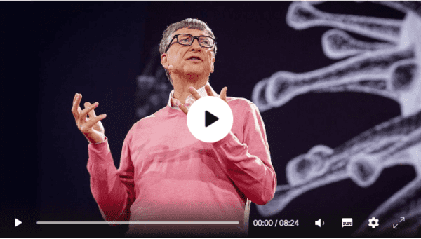 Bill Gates TED Talk video