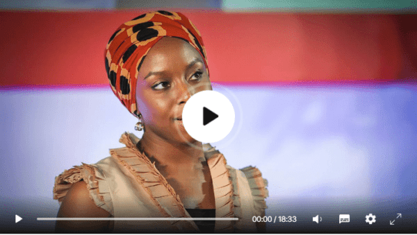 Chimamanda Ngozi TED Talk video