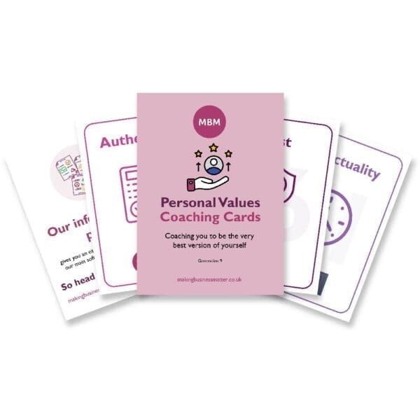 Personal Values Coaching Cards