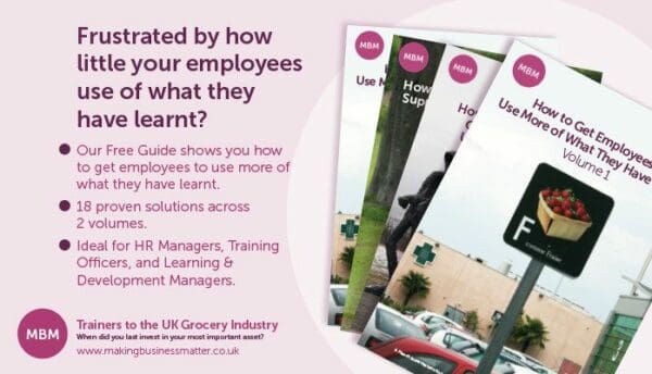 Employees Use Very Little of What They Have Learnt free guide advert