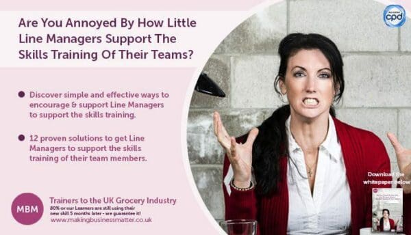 Annoyed By How Little Line Managers Support The Skills Training Of Their Teams free guide advert